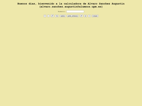P3/calculadora screenshot