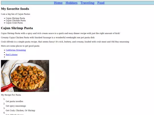food screenshot