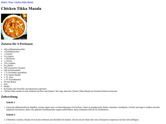chickentikkamasala screenshot