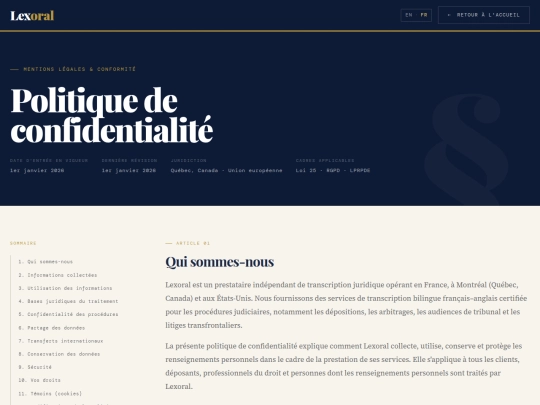 privacy-fr screenshot
