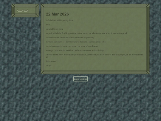 blog/first screenshot
