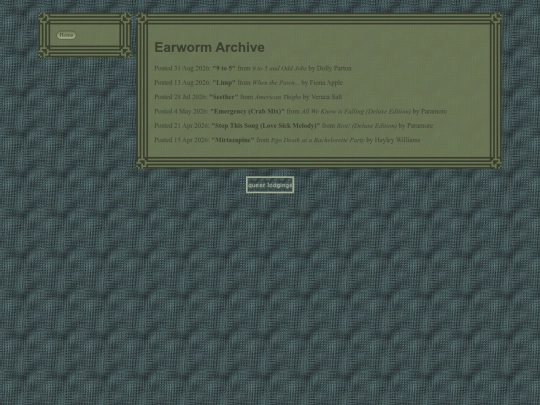 song-archive screenshot
