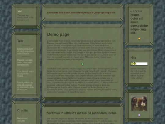 test screenshot