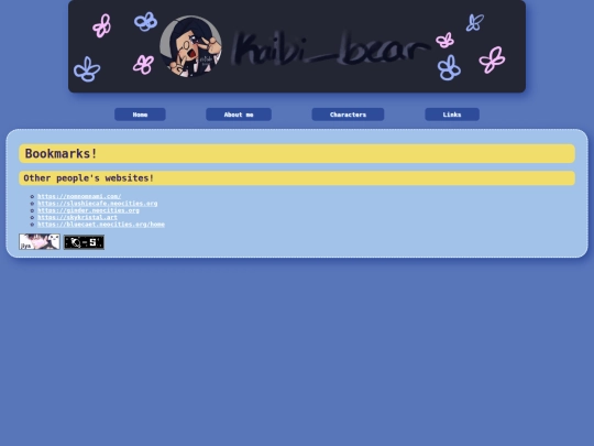 pages/links screenshot