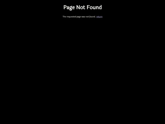 not_found screenshot