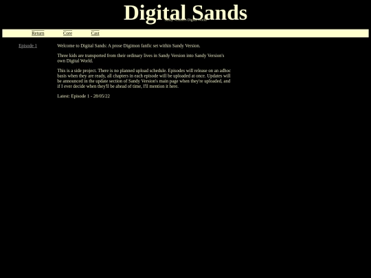DigitalSands screenshot