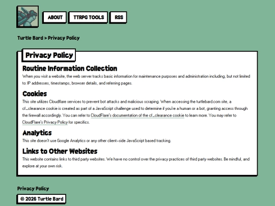 privacy-policy screenshot
