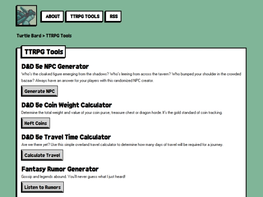 ttrpg-tools screenshot