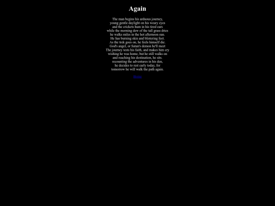Poems/again screenshot