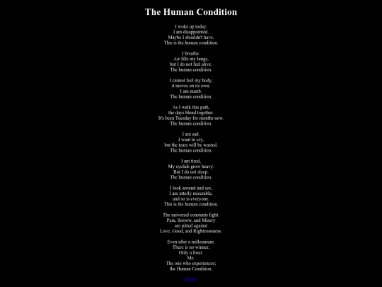 humancondition screenshot