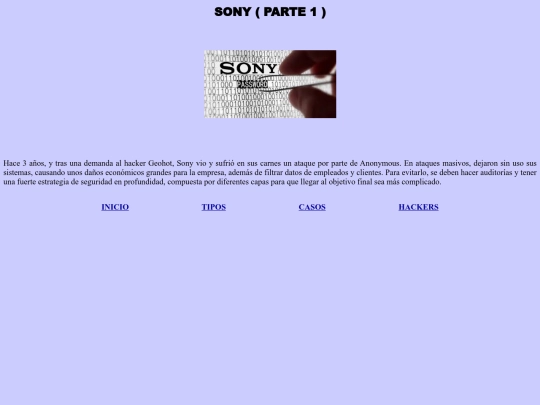 SONY(PARTE1) screenshot
