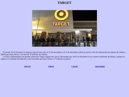 TARGET screenshot