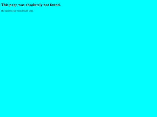 not_found screenshot