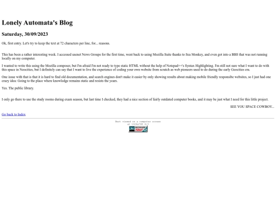 blog screenshot