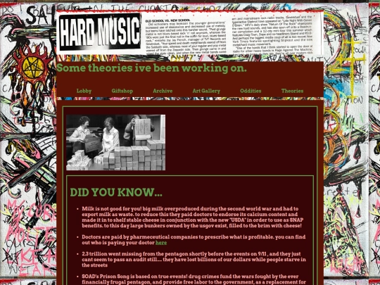 conspiracies screenshot