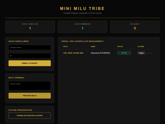 FOUNDER-CONTROL-SUITE screenshot