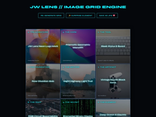 jwlens screenshot