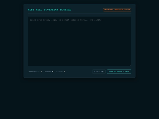 notepad screenshot