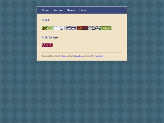 links screenshot