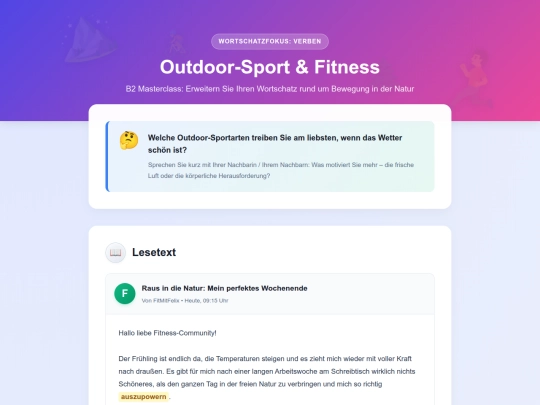 German/26-35/33. Outdoor Sports screenshot