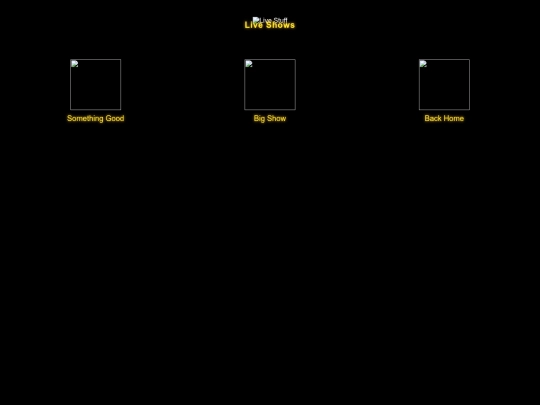 live screenshot