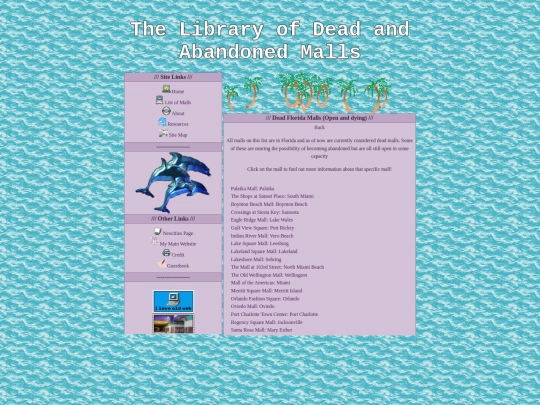 Dead Mall States/florida_deadmalls screenshot