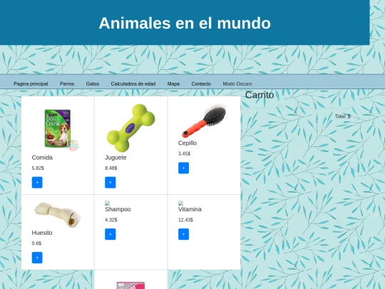 pag/carrito screenshot