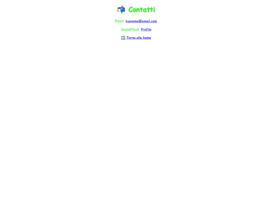 contatti screenshot