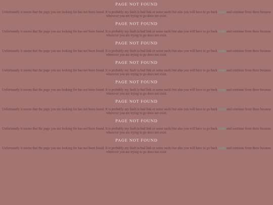 not_found screenshot