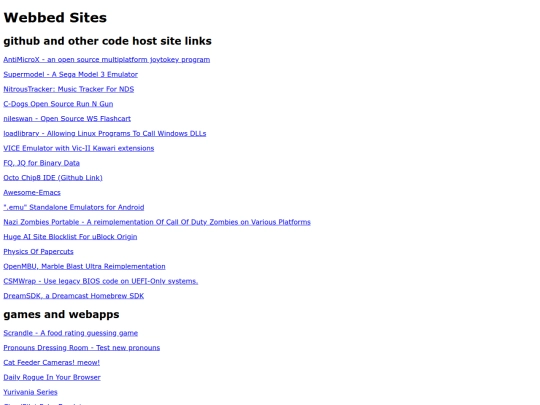 bookmarks screenshot