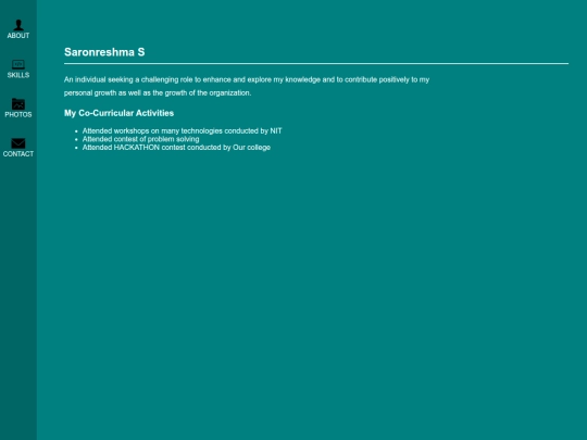 Resume/resume screenshot
