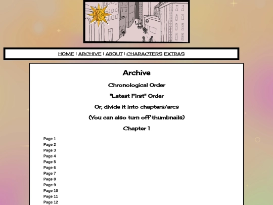 archive screenshot