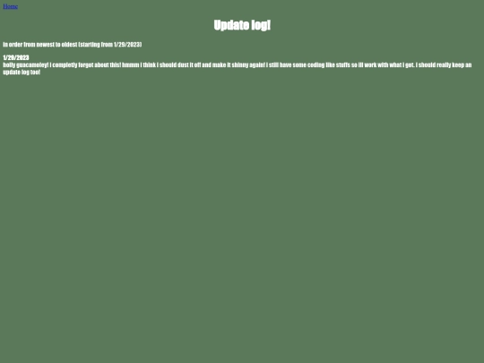update_log screenshot