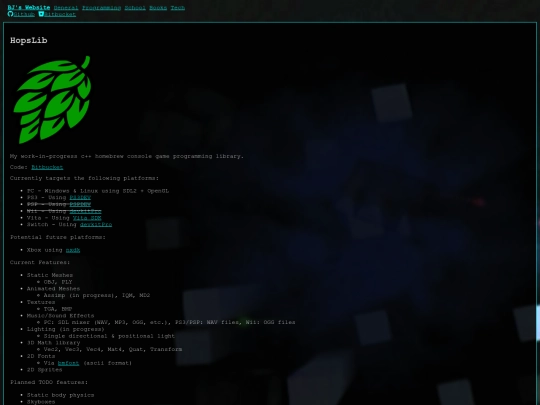 pages/HopsLib screenshot