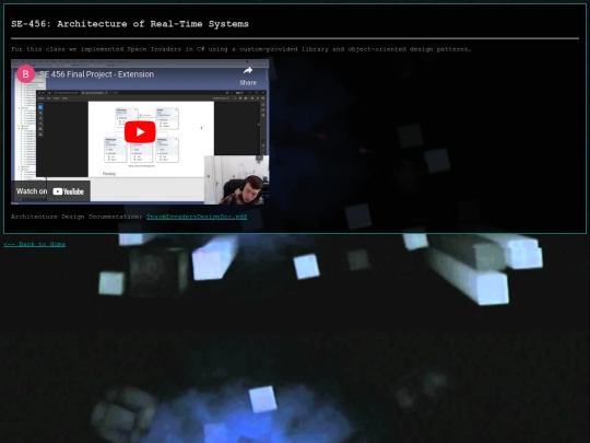 pages/depaul/SE456 screenshot