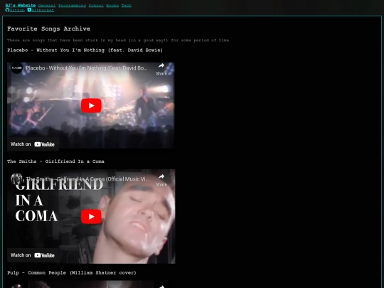 pages/music screenshot