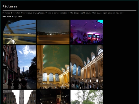 pages/pictures screenshot