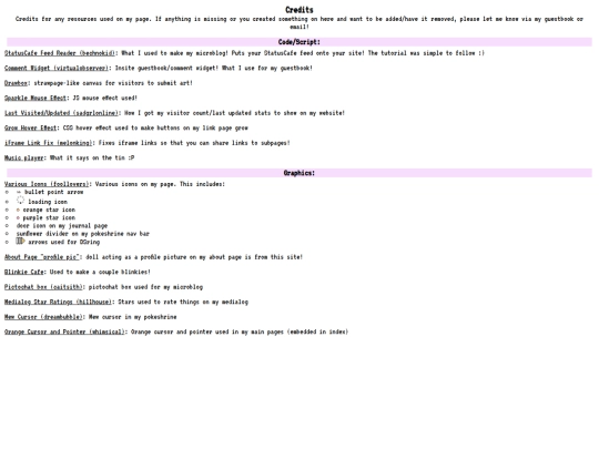 credits screenshot