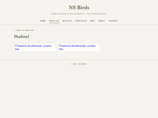 birds/peafowl screenshot
