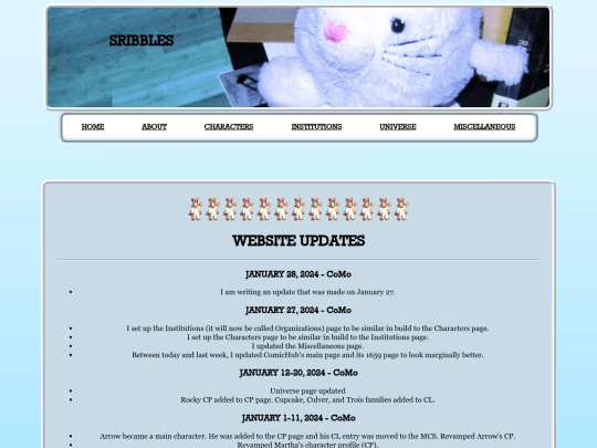 changelog screenshot