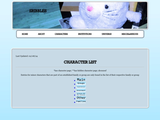 characters/minors screenshot