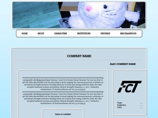 institutions/template screenshot