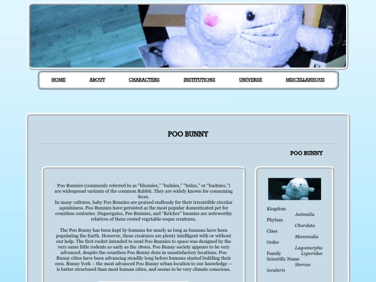 universe/INFO_BUNNY screenshot