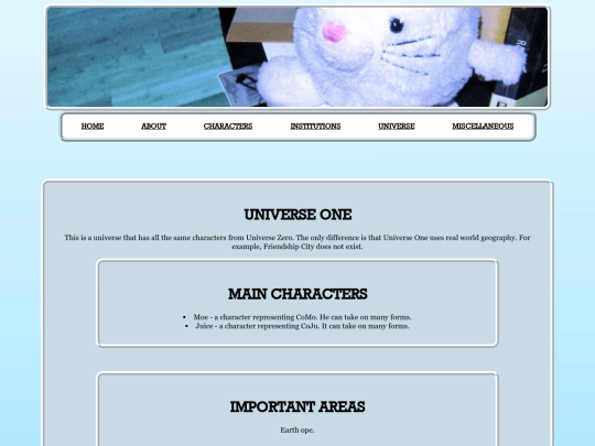 universe/ux/u1 screenshot