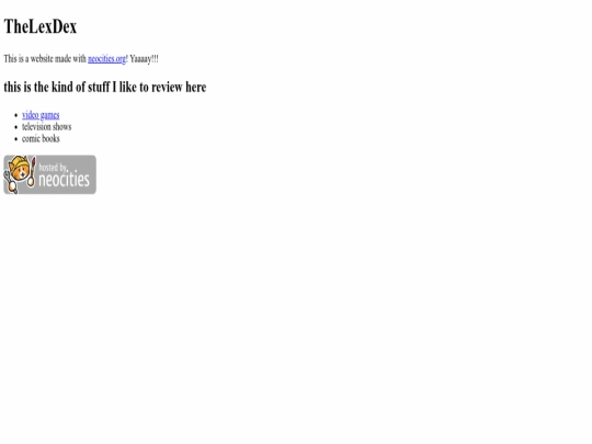 index screenshot