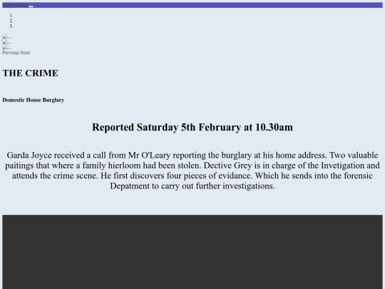 interactive_crime/website screenshot