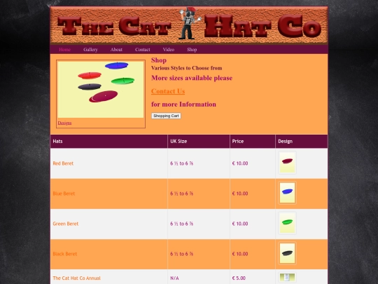 thecathatco/shop screenshot