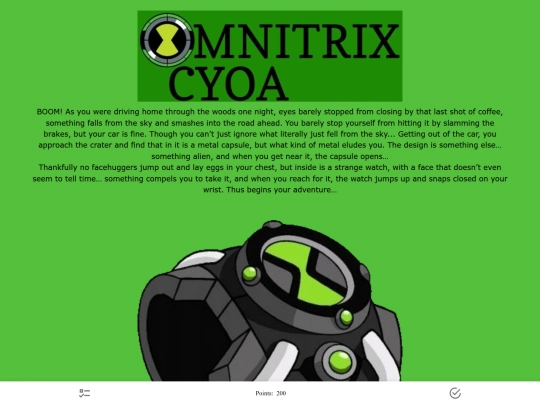 omnitrix screenshot