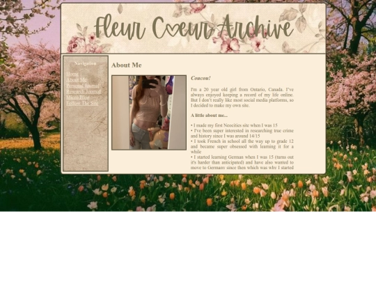 aboutme screenshot