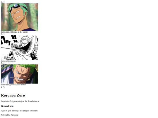 zoro screenshot
